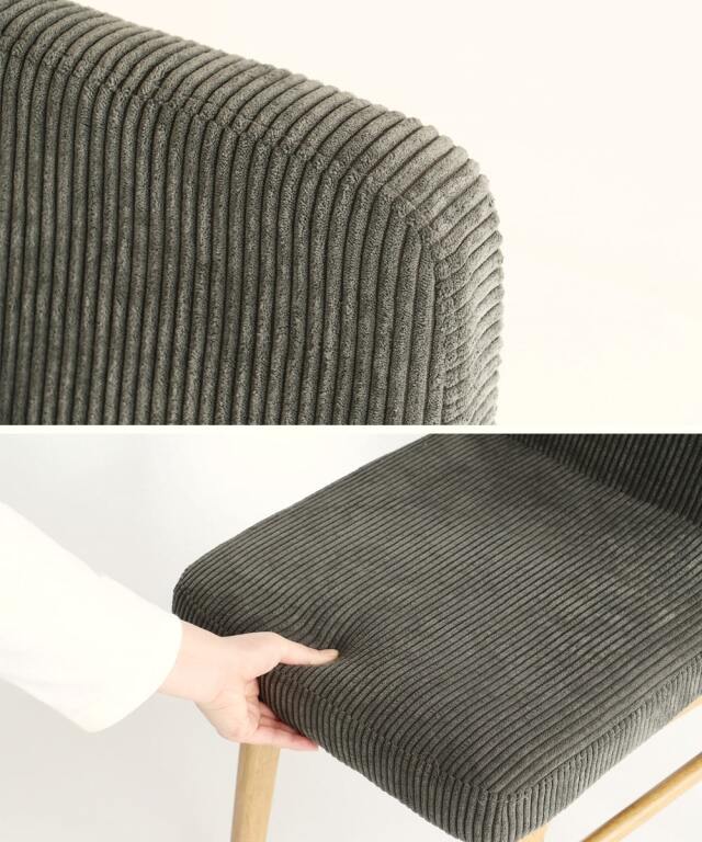 柔らかい座り心地のダイニングチェア