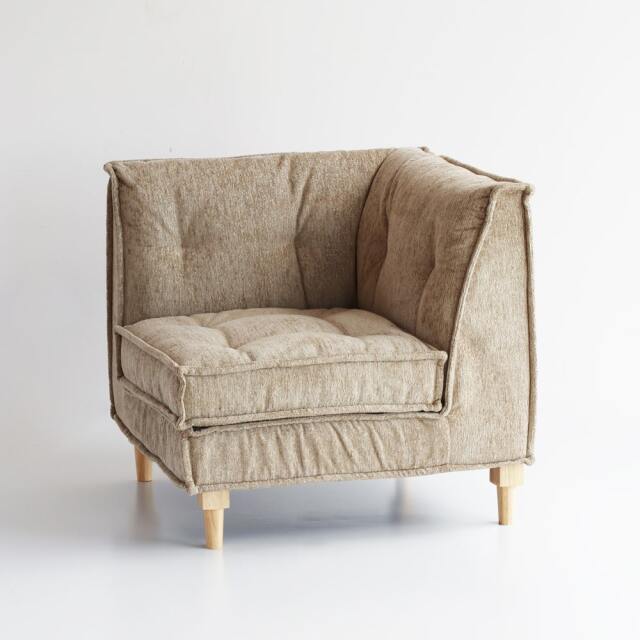 コーナーソファ一人掛け