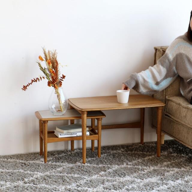 階段状にしたネストテーブル