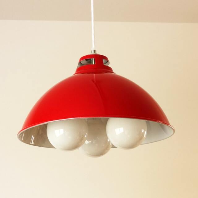 メタルシェード3灯ペンダントライト｜北欧家具アンバーデザイン