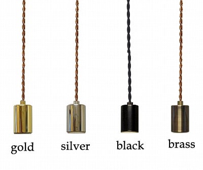 シンプルなペンダントライト　レトロ電球付き