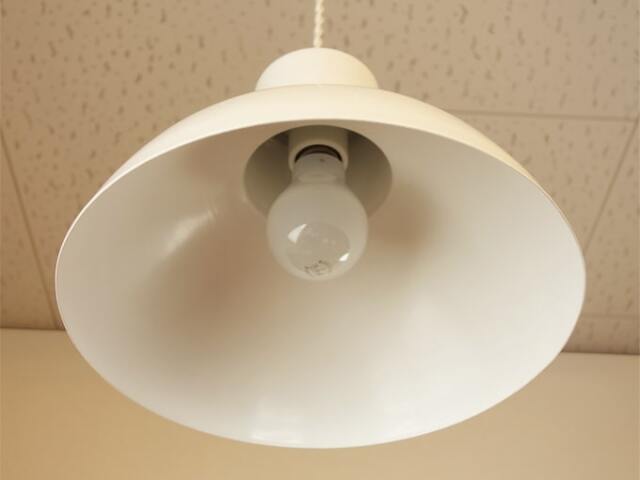 ヴィンテージ白ペンダントライト