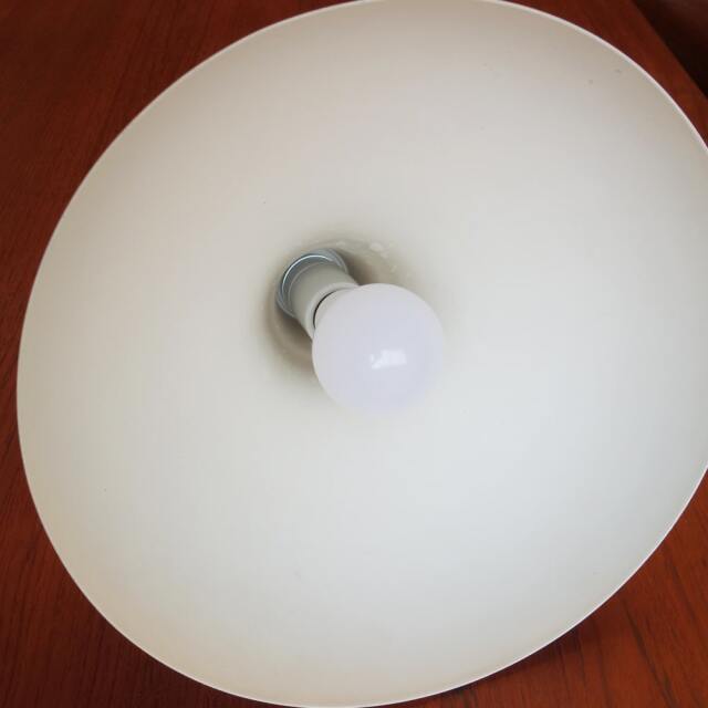 ビンテージ照明シェード内側