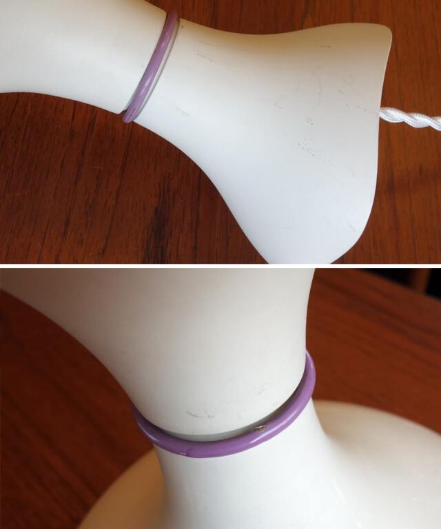 ヴィンテージ照明アイボリー　コンディション