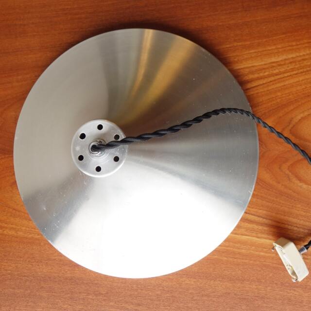 ヴィンテージ照明　銀色ペンダントライト