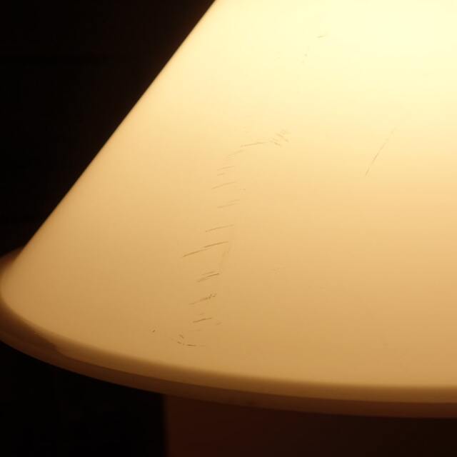 スウェーデン 北欧ビンテージ ミルキーホワイト シリンダー型