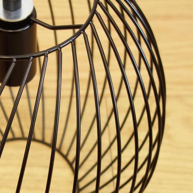 ワイヤーシェード黒