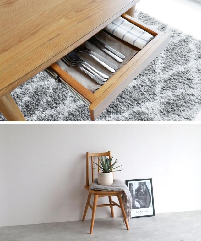 オークダイニングチェアと椅子