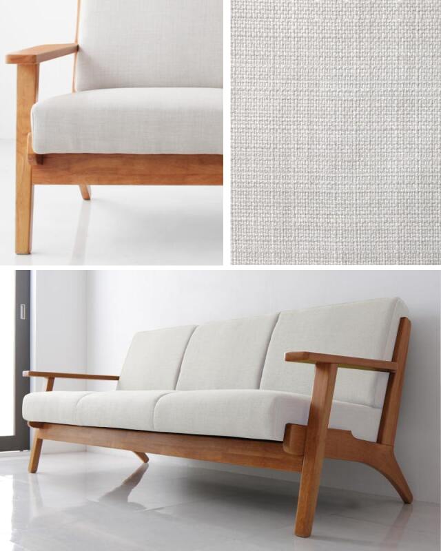 3人掛けソファ　グレー