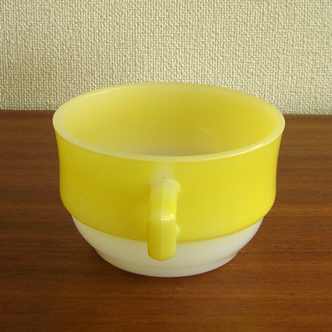 スープカップ　イエロー