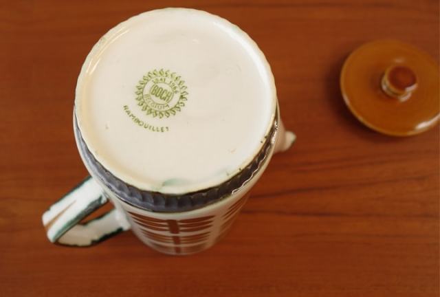 BOCHランブイエ　ポット　刻印