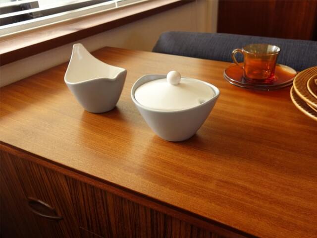 モダンなシュガー＆クリーマー　ヴィンテージ