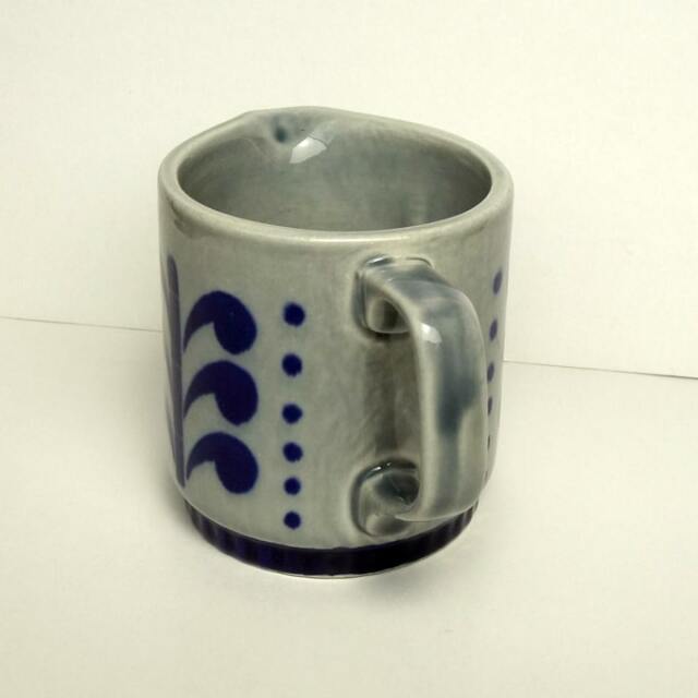 BOCHヴィンテージ陶器クリーマー　ブルー