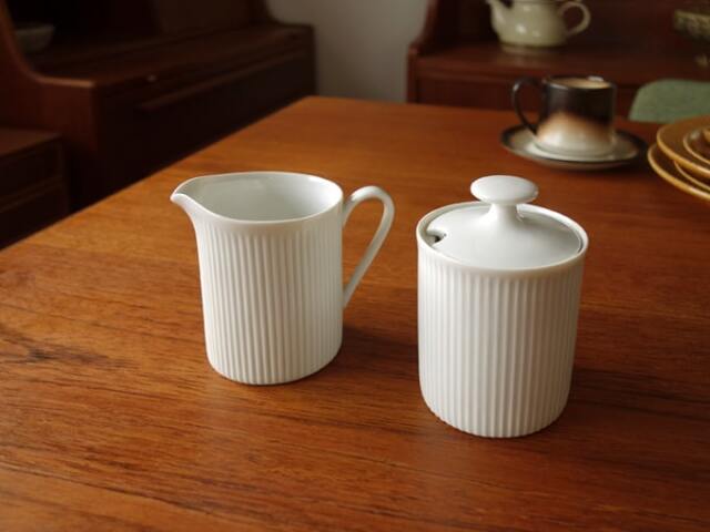 極美品 クリストフル アルビ シュガーポット 布袋付き ドイツ製アルツベルグのシュガー＆クリーマー | 北欧家具通販アンバー