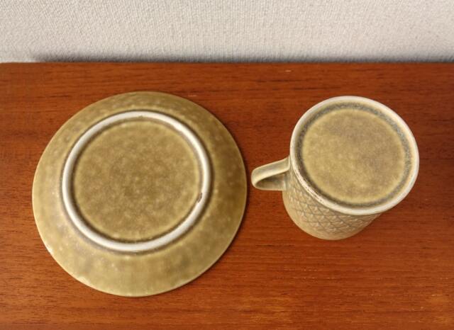 北欧ヴィンテージJHQカップ＆ソーサー裏