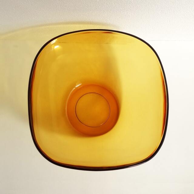 VERECOガラスボウル アンバー