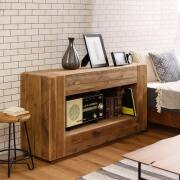 古材リメイクのベンチ 幅110cm｜北欧家具アンバーデザイン