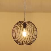 ベル型 ガラス ペンダントライト ClearGlassandBeechPendantLight