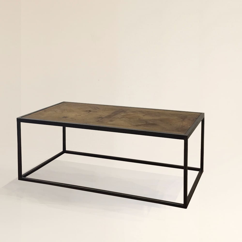 古材コーヒーテーブル幅120