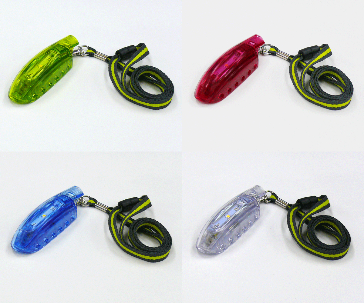 ホイッスルLEDフラッシュライト