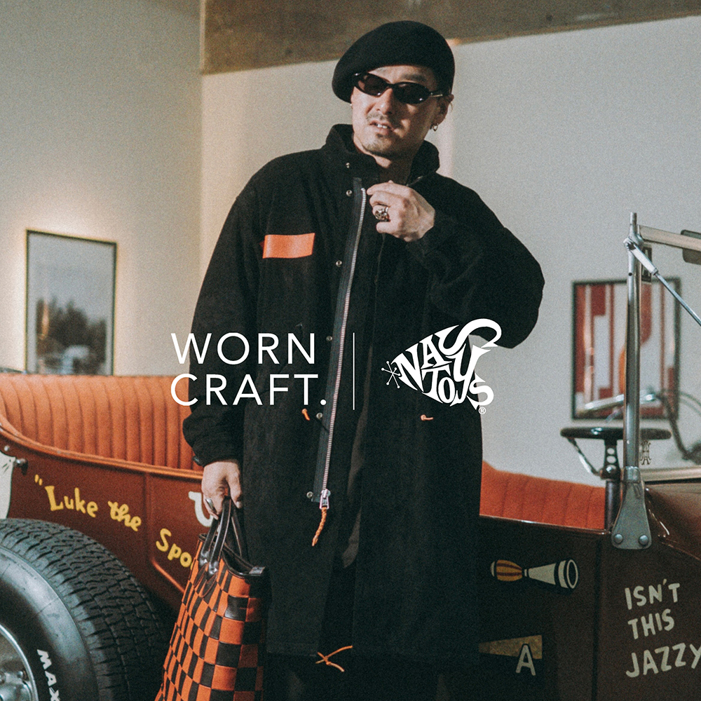 【予約販売】【LIMITED ITEM】WORN CRAFT ×NASTOYS「WASHABLE HORSE ROUGHOUT FISHTAIL COAT AWNM Limited 」フィッシュテイルコート