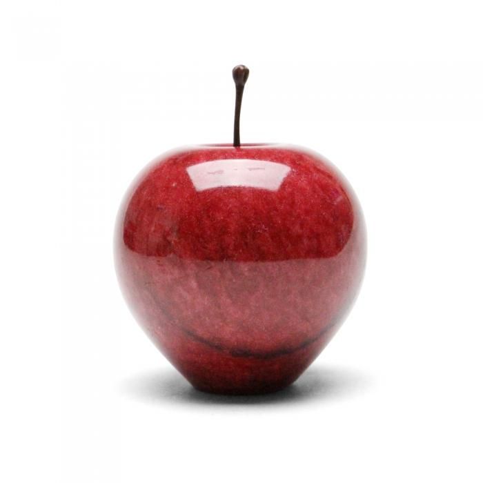 DETAIL ディテール / 「Marble Apple "Red / Large"」 マーブルストーンオブジェ