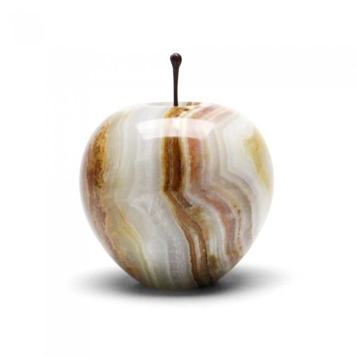 DETAIL ディテール / 「Marble Apple "Stripe / Large"」 マーブルストーンオブジェ