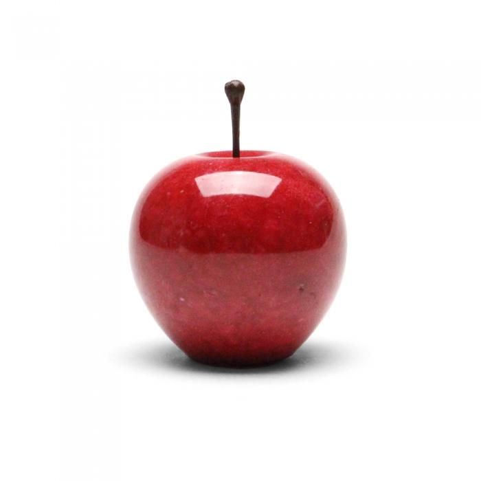 DETAIL ディテール / 「Marble Apple "Red / Small"」 マーブルストーンオブジェ