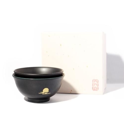 九九谷 ククタニ / 「月光 飯碗 大＆小」 飯碗ギフトセット
