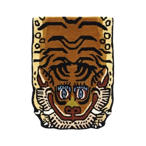 DETAIL ディテール / 「Tibetan Tiger Rug "H1-75 / Yellow"」 チベタンラグ ハーフサイズ
