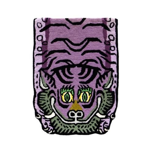 DETAIL ディテール / 「Tibetan Tiger Rug "H1-75 / Violet"」 チベタンラグ ハーフサイズ