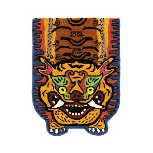 DETAIL ディテール / 「Tibetan Tiger Rug "H2-75 / Yellow"」 チベタンラグ ハーフサイズ