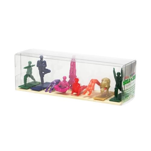 Humango ヒューマンゴー / 「Yoga Joes 9 Figures "Rainbow"」 ヨガフィギュアセット