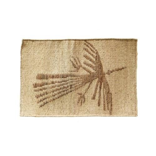 DETAIL ディテール / 「Nazca Jute Rug "Condor"」 リバーシブルラグ