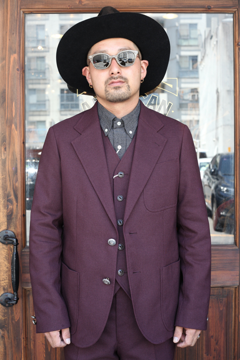 The Stylist Japan ザスタイリストジャパン New Hopsack Stretch Fabric ホップサックジャケット