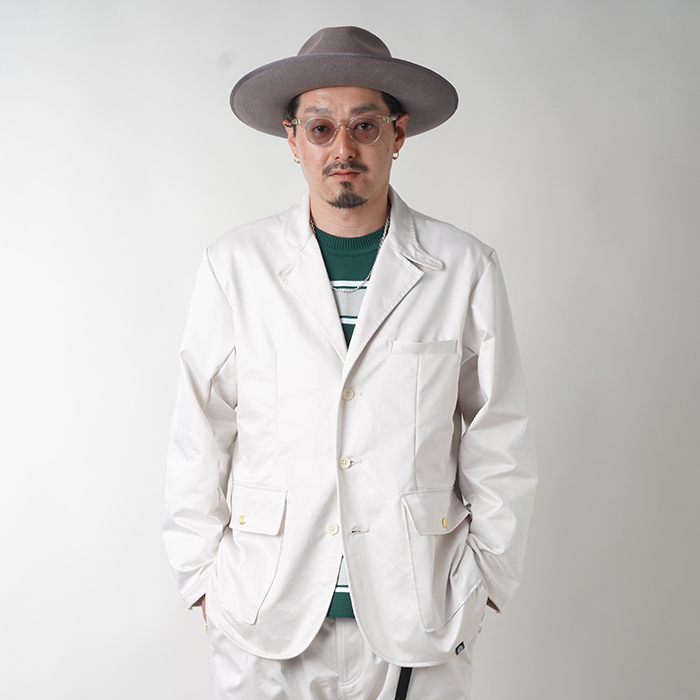 AMERICAN WANNABE/アメリカンワナビー「ALLMANS WORK JACKET / IVORY」オールマンワークジャケット