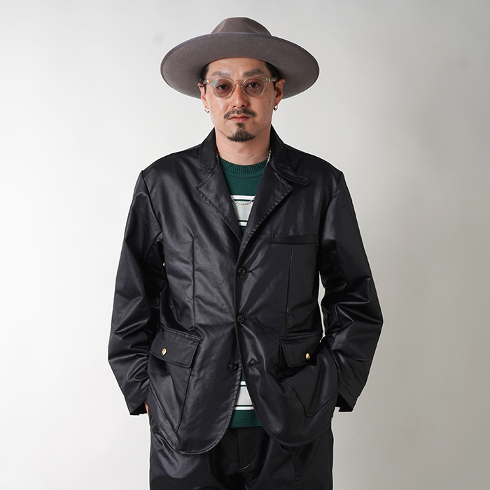 AMERICAN WANNABE/アメリカンワナビー「ALLMANS WORK JACKET / BLACK」オールマンワークジャケット