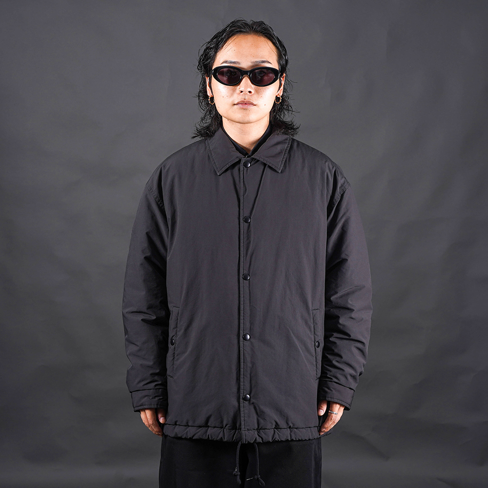 PORTER CLASSIC / ポータークラシック「WEATHER COACH JACKET / BLACK」ウェザーコーチジャケット