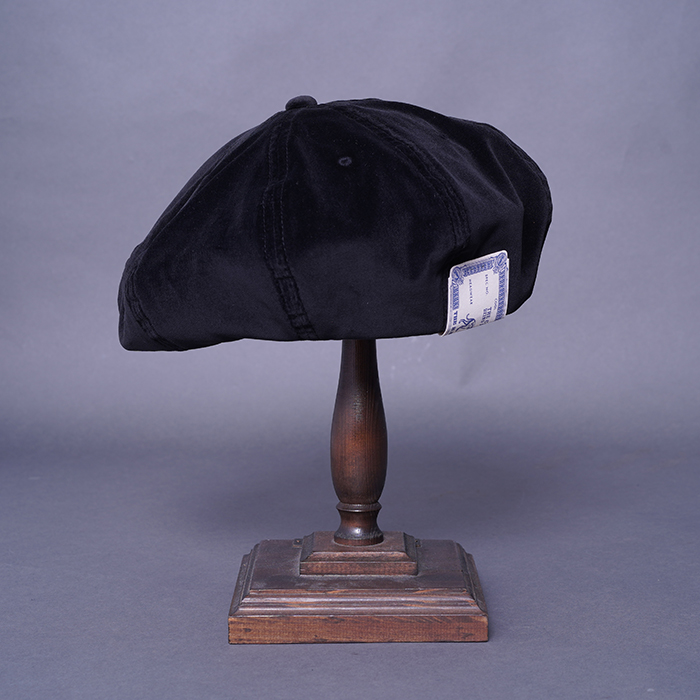 D-01081 /「8PANEL BERET / BLACK」8パネルベレー帽