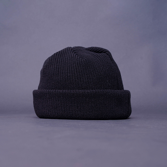 NASTOYS/ナストイズ「2Roll Knit Cap / BLACK」ニット帽