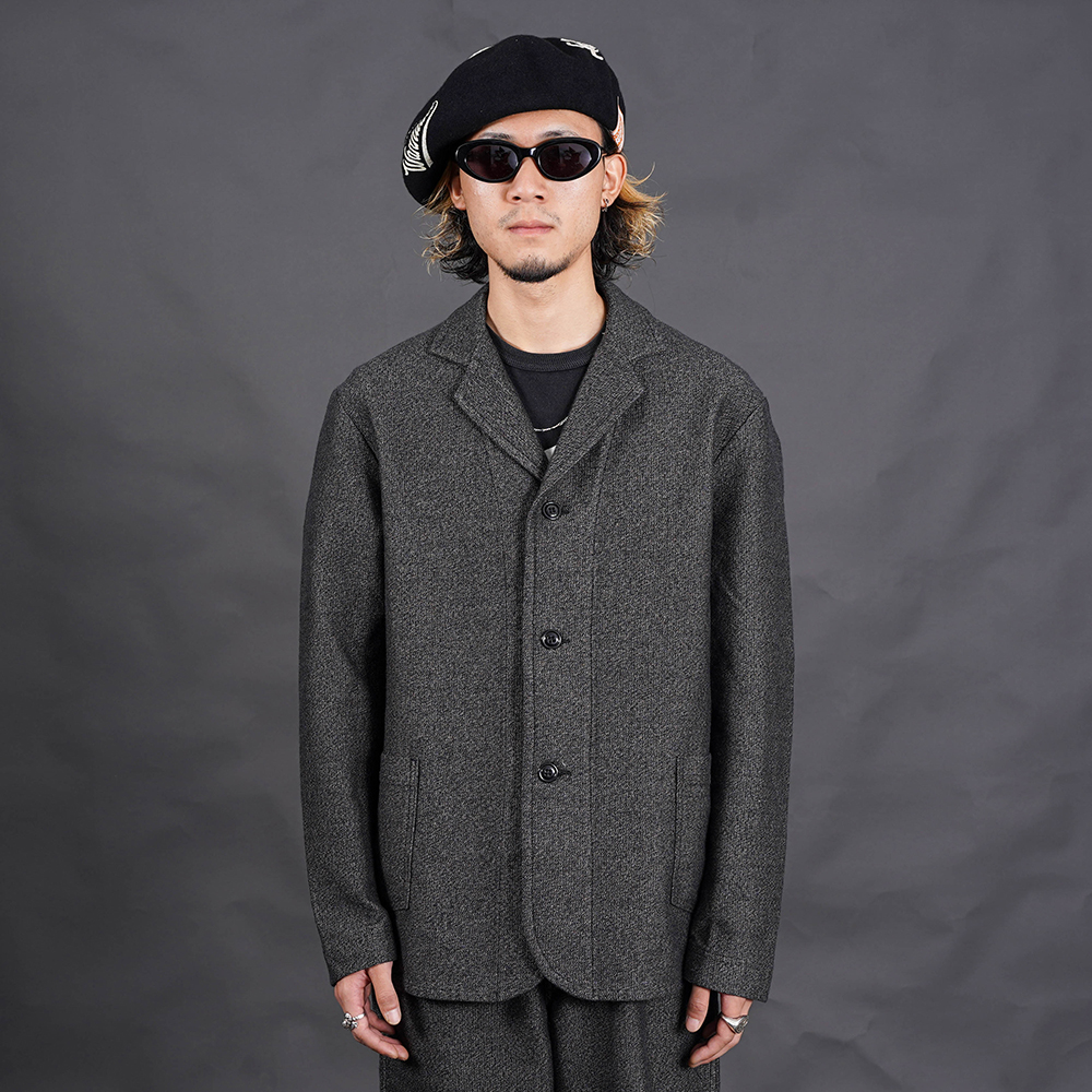 TROPHY CLOTHING/トロフィークロージング「Machine Age Sack Coat / GRAY」サックコート