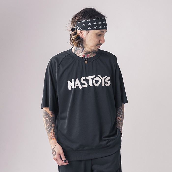 NASTOYS/ナストイズ「High Performance Fabric S/S Crew Sweat / NAVY」ハイパフォーマンスS/Sクルースウェット