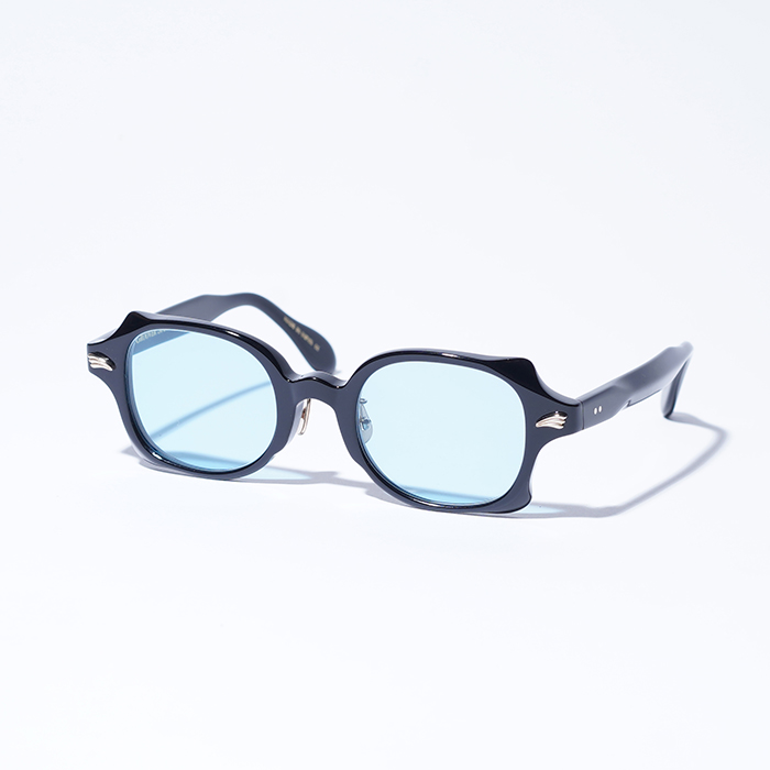 GROOVER SPECTACLES / グルーバー「PROVOKE / 1.BLACK」アセテート製眼鏡