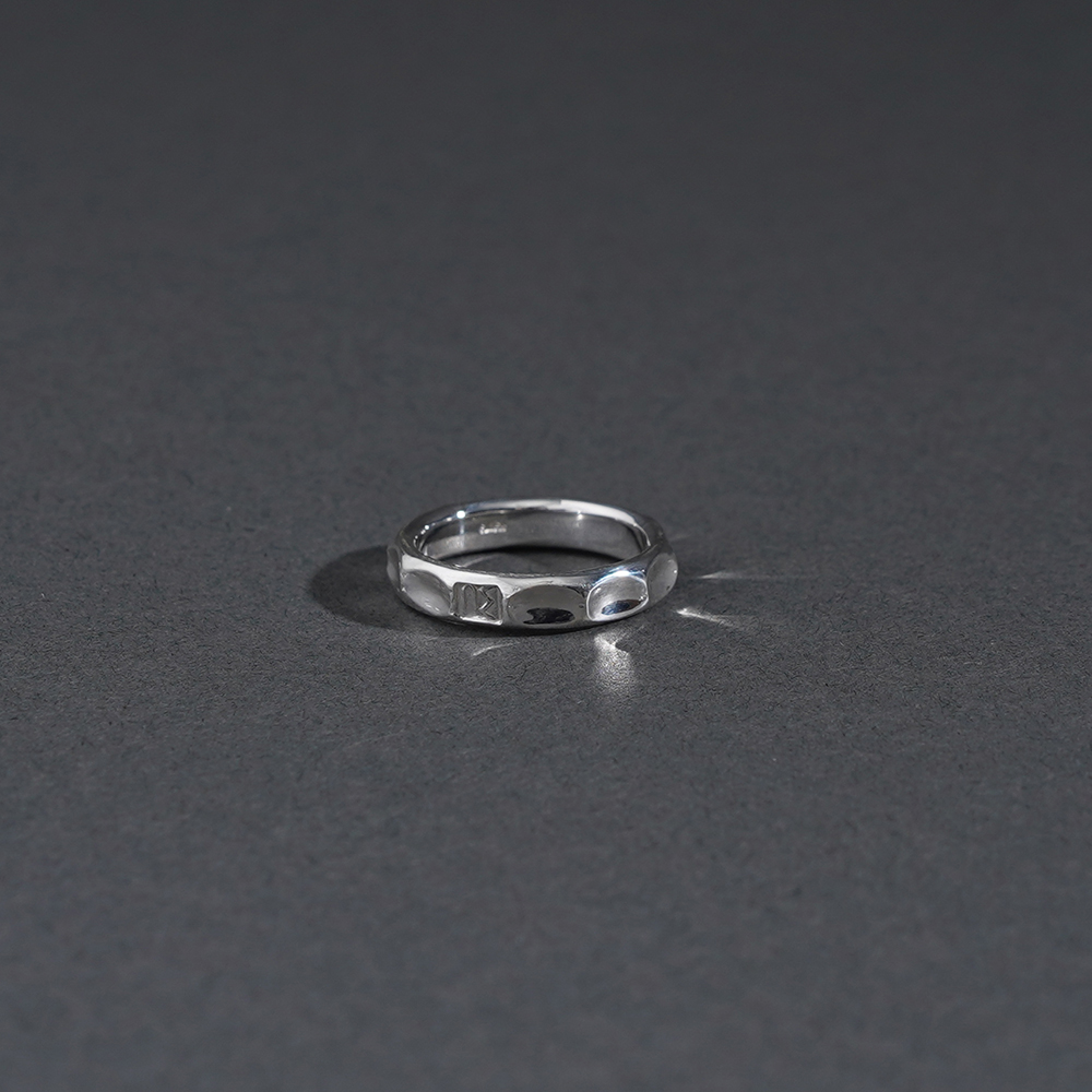 WORN CRAFT / ウォーンクラフト「BLOCKS ART 950 SILVER RING TYPE.1」リング