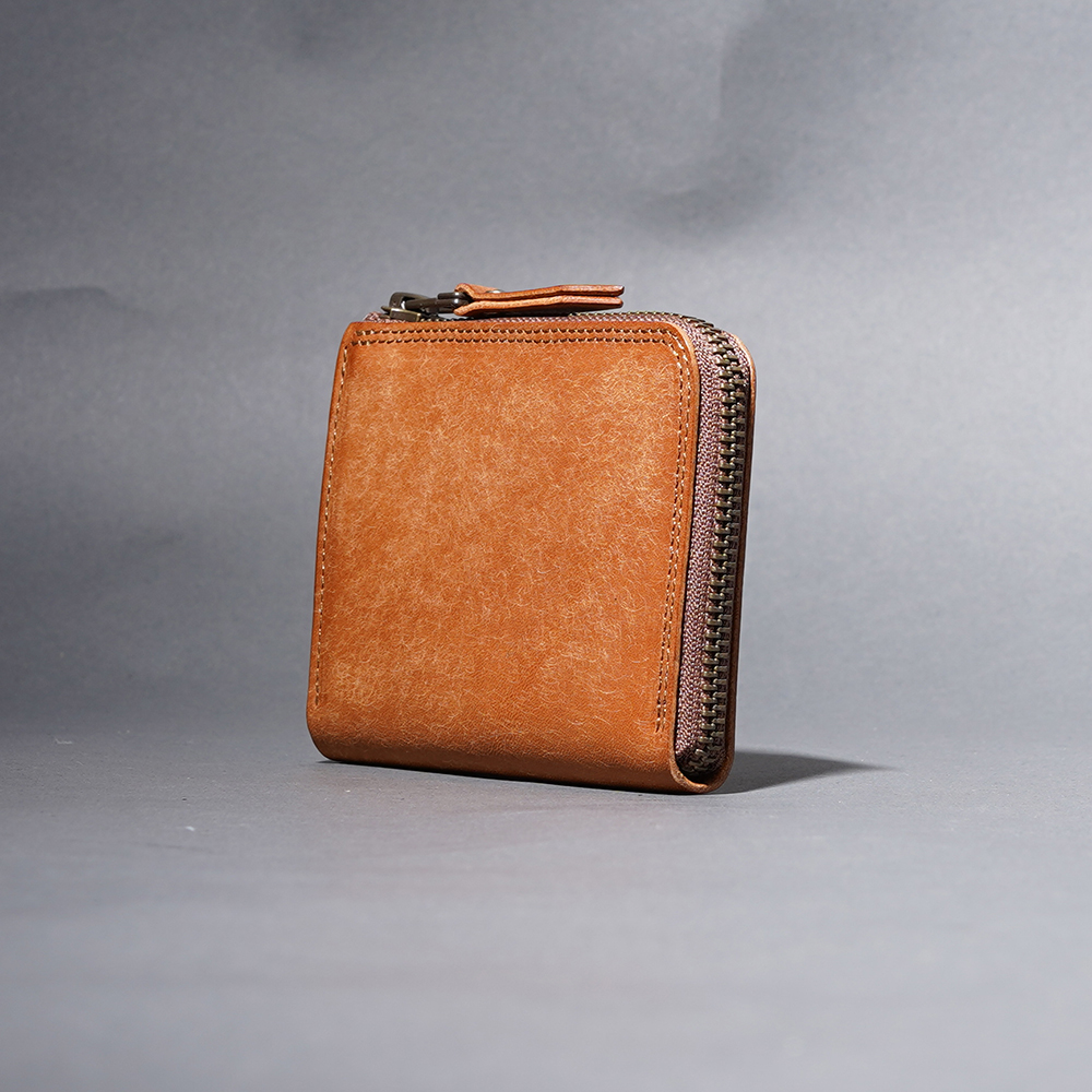MOTO / モト「FW4R COMPACT ZIP WALLET  / BROWN」コンパクトジップウォレット