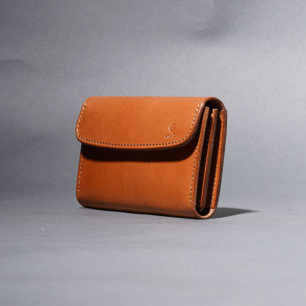 MOTO / モト「CA6 CARD CASE COMPACT WALLET / BROWN」カードケースコンパクトウォレット