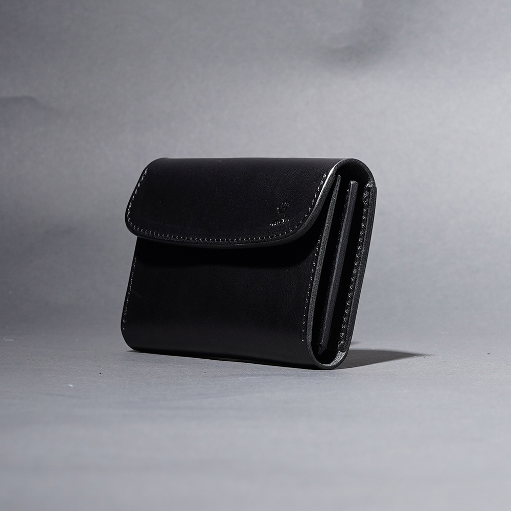 MOTO / モト「CA6 CARD CASE COMPACT WALLET / BLACK」カードケースコンパクトウォレット