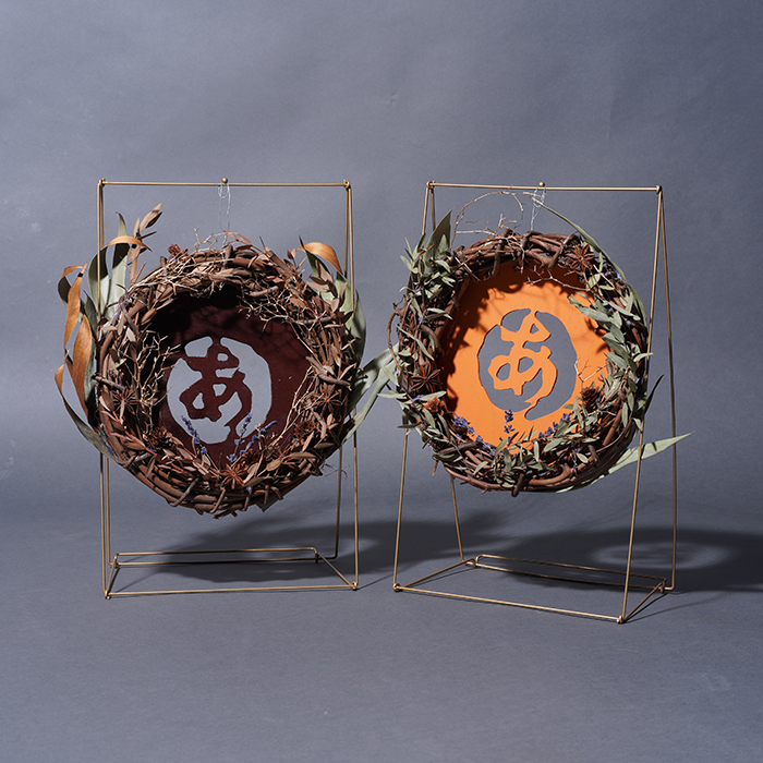 GERMINAL ×AMERICAN WANNABE /「TRADE MARK WREATH」リース