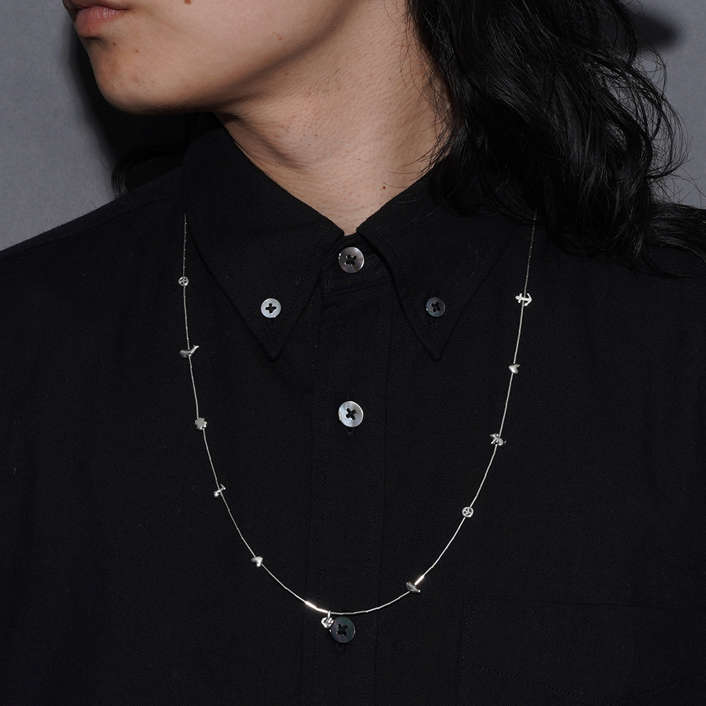 PORTER CLASSIC / ポータークラシック「FETISH NECKLACE / SILVER」フェティッシュネックレス