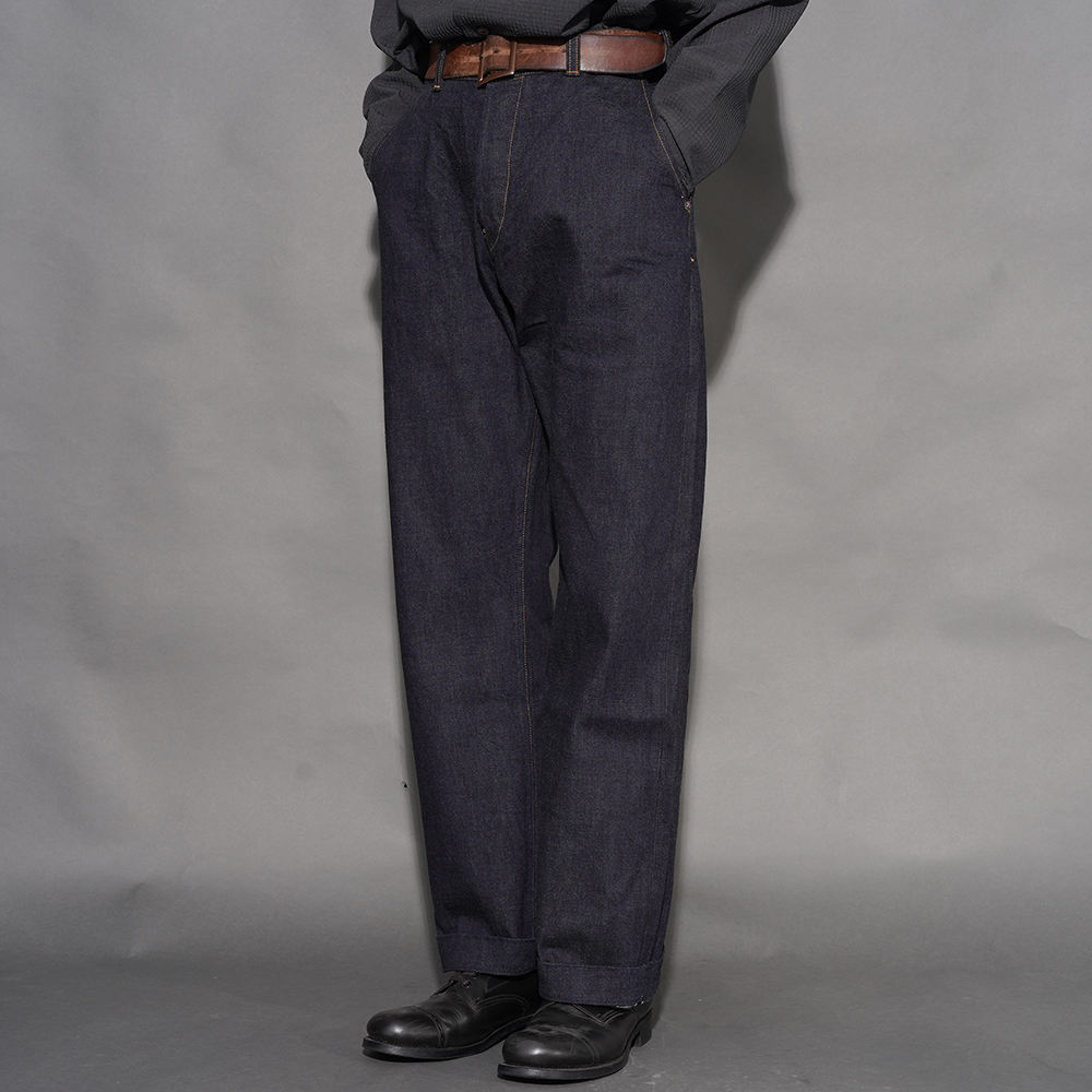 TROPHY CLOTHING/トロフィークロージング「Lot.1504 Early Authentic Denim / INDIGO」デニムトラウザー